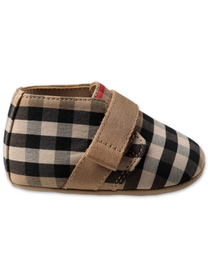 Вurberry Kids Vintage Check Crib Shoes