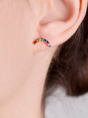 Mini Rainbow Studs