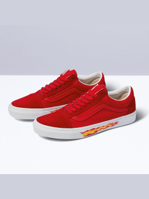 Customs Flame Foxing Old Skool