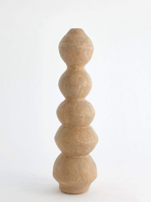 Global Views Marcel Totem - Beige