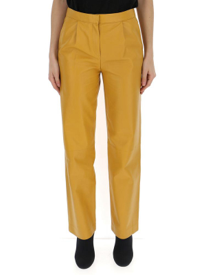 Theory High Waisted Straight-leg Trousers