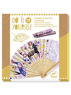 Woodland Beauty Diy Fan + Case Craft Kit