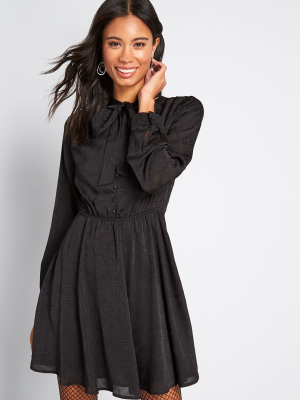 Positively Poised Long Sleeve Dress