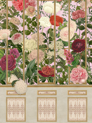 Imperial Flora Wallpaper In Pink And Multi From The Wallpaper Compendium Collection By Mind The Gap