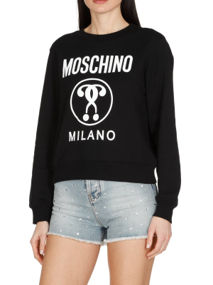 Moschino Double Question Mark Sweatshirt