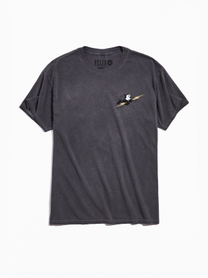 Felix The Cat Lightning Bolt Tee