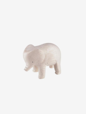 Polepole Miniature Wooden Animals - Elephant