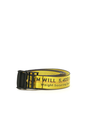 Off-white Industrial Belt