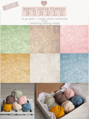 To-go Pack Bundle - Pretty Little Florals