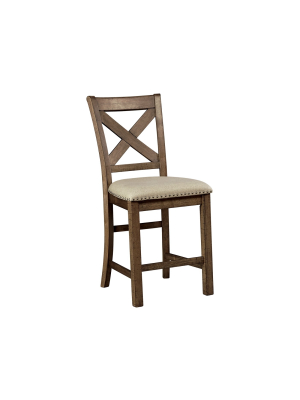 Moriville Upholstered Counter Height Barstool Beige - Signature Design By Ashley