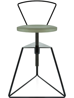 The Camp Stool With Backrest - Aspen