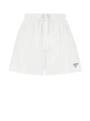 Prada Elastic Waistband Shorts