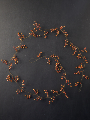 Beaded Snowberry Garland