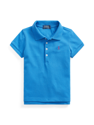 Stretch Mesh Polo Shirt