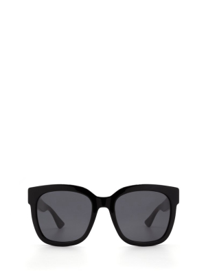 Gucci Eyewear Oversized Frame Sunglasses