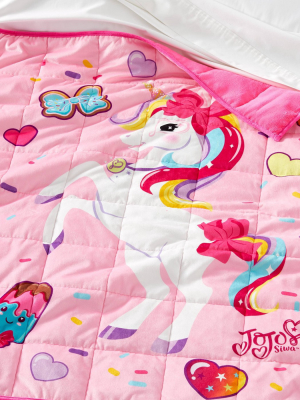 Jojo Siwa Stay Sweet Weighted Blanket