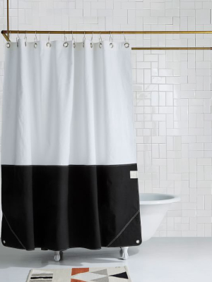 Quiet Town Orient Shower Curtain - Eclipse