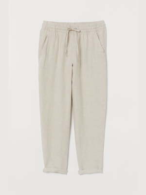 Linen Joggers