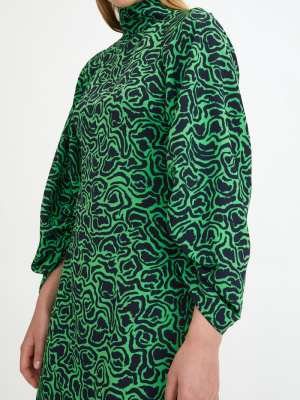 Elure Dress Emerald Green