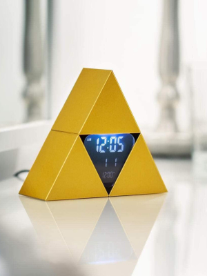 Paladone Products Ltd. The Legend Of Zelda Triforce Usb Digital Alarm Clock