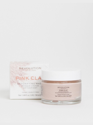 Revolution Skincare Pink Clay Detoxifying Face Mask