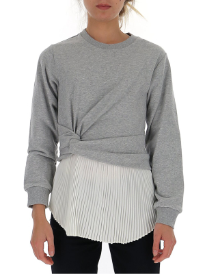 3.1 Phillip Lim Knot Layered Sweater