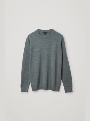 Relaxed Linen-cotton Sweater