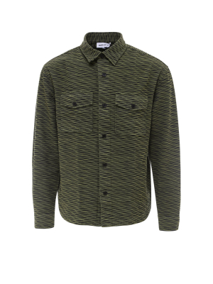 Kenzo Wave Printed Overshirt