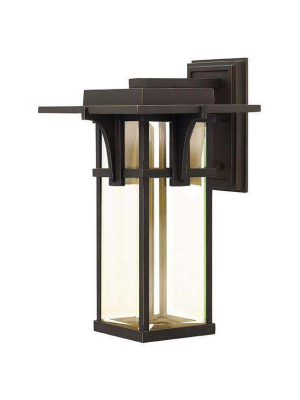 Outdoor Manhattan Wall Sconce