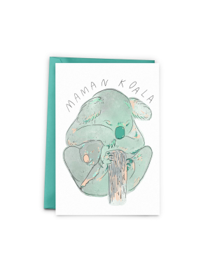 Koala Mom Card