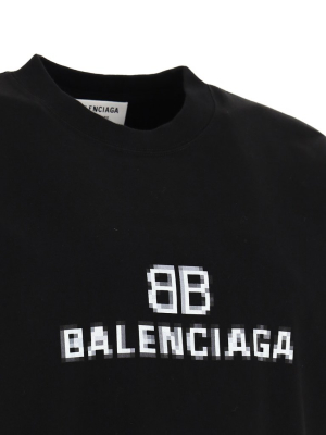 Balenciaga Bb Pixel Medium Fit T-shirt