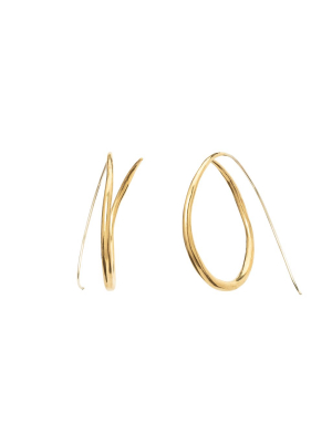 Koko Earrings - Brass