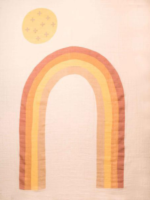 Coveted Things Rainbow Organic Swaddle Scarf