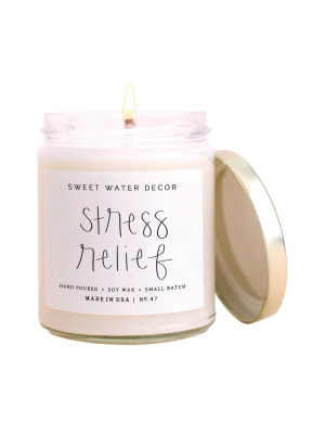 Stress Relief Soy Candle