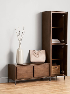 Nolan Entryway Closed Cabinet & Bench Set