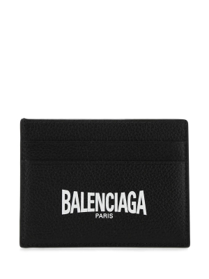 Balenciaga Logo Printed Cardholder