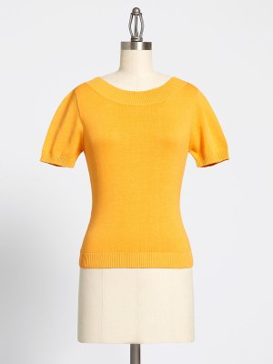 Modcloth X Collectif Solid Start Pullover Sweater