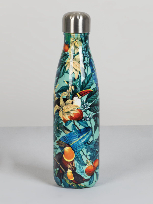 Chilly's Water Bottle In Tropical Toucan Print