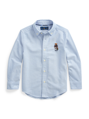 Polo Bear Cotton Oxford Shirt