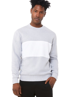 Traverse Pullover - Athletic Heather Grey/white