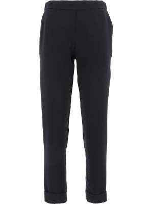 P.a.r.o.s.h. Straight Leg Mid Rise Trousers