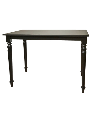 Newport Bar Table - Antique Black