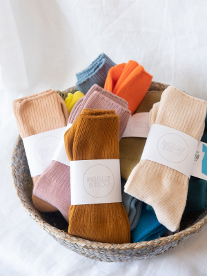 Scarf Shop Hand Dyed Cotton Socks