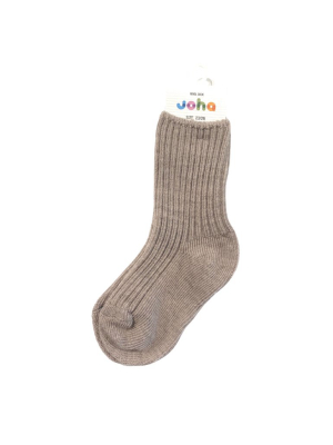 Wool Sock Sand Melange