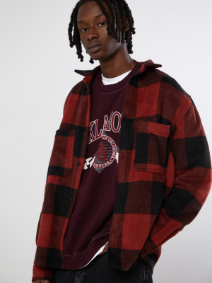 Bdg Brushed Buffalo Plaid Overshirt