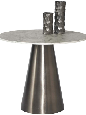 Damon Bistro Table, Gunmetal