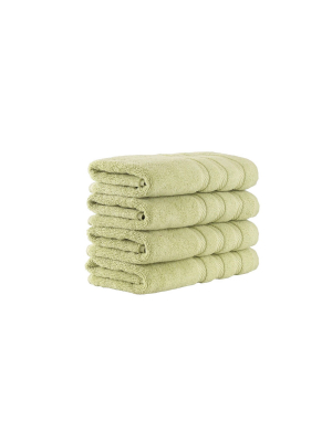 4pc Antalya Turkish Hand Towel Set - Makroteks