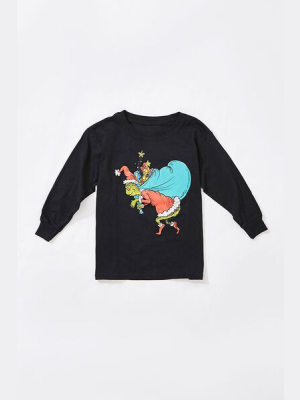 Girls The Grinch Graphic Pullover (kids)