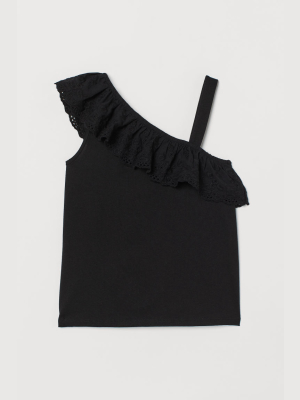 One-shoulder Top