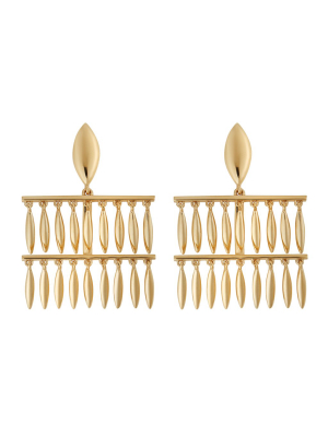 Grass Mini Raining Drops Earrings Y